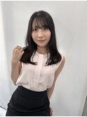 レイヤーカット/イメチェン/ホワイトブロンド/シャドウレイヤー