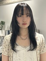 フゾンカウチ(fuzon kauti) ハッシュカット顔周りレイヤー韓国風10代20代