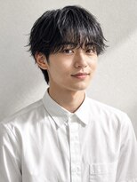 ヘイ 松本店(HEY)&nbsp;【HEY 松本】フェザーパーマ韓国マッシュ×ブルーブラック