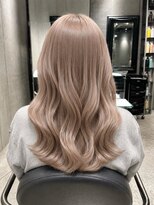 エノア 青山(ENORE)&nbsp;ホワイトミルクティーベージュ ケアブリーチ透明感ハイトーン
