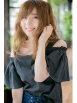 エヌアンドエーコンティ(N&A CONTi)&nbsp;大人ガーリー×キャメルベージュ×カールスタイル