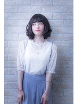 ヘアーアートシフォン 池袋西口店(Hair art chiffon)&nbsp;大人かわいいブルージュアシメで似合わせカットヴェールウェーブ