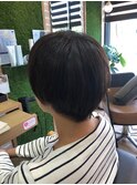 ひし形シルエット☆丸みショートボブ☆