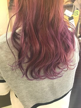 アッシュヘアー カシスピンク