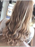ブリーチなしでホワイトメッシュ!?