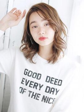 ヘアメイク ナル(hair make nalu) リバースカールのミックススタイル