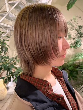 メイクス 表参道(MAKE'S omotesando) シアベージュカラー ブリーチカラー