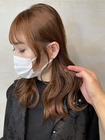 アンククロス 表参道(ANKH CROSS)&nbsp;オレンジベージュ【レイヤーカット】