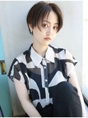 天神【BIRTH】耳かけ大人ボブ×マニッシュショート毛先パーマ