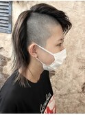 刈り上げ2way[magiyhair西部笑］