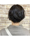 くせ毛ショートボブ♪