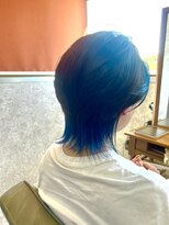 ピッツ 海浜幕張(Pits)&nbsp;ウルフカット&インナーカラー！