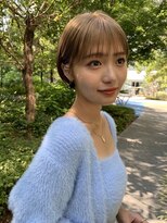 ジーナ 船橋南口(Zina)&nbsp;髪質改善＊透明感ナチュラルシルキーブラウン＊美髪【Zina船橋】