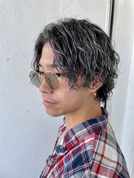 ギルマ(Girma) 波ウェーブ×ホワイトメッシュ