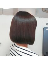 カミケン 方木田店(kamiken.)&nbsp;さらツヤ大人ワンレンボブ潤いなめらか上品【カミケン方木田店】