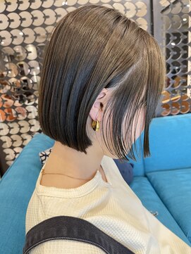 アールハーツ 峰店(R-HEARTS) やっぱりカワイイ切りっぱなしぱっつんボブ　　　[栃木/宇都宮]