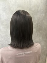 ラボヌールヘアー 宇都宮店(La Bonheur hair)&nbsp;オリーブグレージュ【宇都宮駅/レイヤーカット】