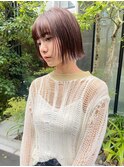 切りっぱなしボブ/髪質改善/レイヤーカット[池袋駅]