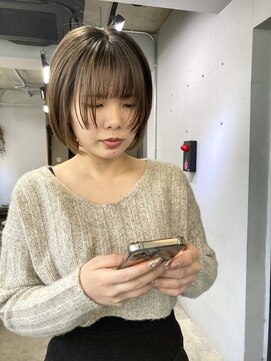 ロク 高田馬場(lok) ステップカット/ショートボブ【高田馬場　lok】