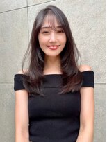 ロンド アンブル 四条烏丸(Lond ambre) エアリーロング/レイヤーロング/韓国/前髪