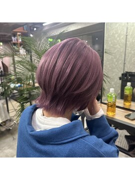 ゴーグッド(GO GOOD.) ボブウルフ　ガーネットピンク