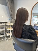 ロング+ピンクブラウン