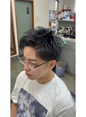 アップバングショート