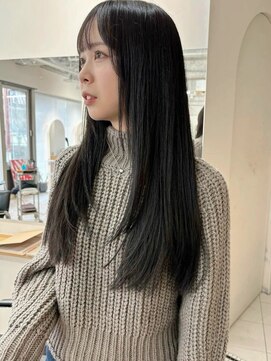 ラヴィズム 松崎店(LUVISM) ミルクティーベージュダブルカラーブリーチ東区松崎