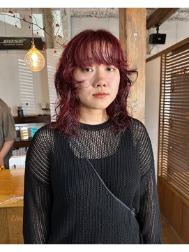 ニーム(nimes) レイヤー×チェリーレッド