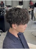 大分 府内 マッシュ 波巻きスパイラルパーマ 波巻き 中村友哉