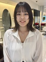 ヤヨイブレインズフェアリー(YAYOI BRAINS fairy)&nbsp;透明感アッシュのレイヤーボブ☆