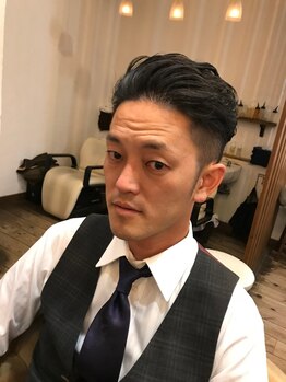 バグヘアー(vagu hair)の写真/【賀茂駅徒歩9分/駐車場6台】清潔感のある好印象スタイルなら”vagu hair”で＊日頃の疲れを癒せます。