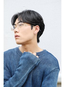 ビカム 名駅(become) 韓国式ニュアンスストレートパーマ×センターパート