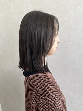 ネウィ 大分中央町店(newi) 【MIKOTO】@mikoto_newi ☆透明感カラー×ベルボブ☆