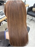 ブリーチなしベージュ