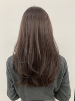 小顔に見せるワンホン＆韓国ヘア/顔周りレイヤーカット