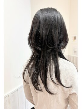 ネオリーブカップ 町田店(Neolive capu) レイヤー　メルティカラー　似合わせカット