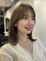 アビー 鎌倉(ABBEY)&nbsp;やりすぎないレイヤーで上品な鎖骨ミディ