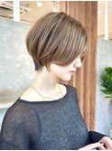 ショートヘア/ショートボブ/大人ショート/30代40代50代/表参道