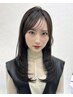 【まつ毛パーマも一緒に】カラー＋トリートメント+まつ毛パーマ