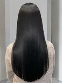ロングヘア 美髪 縮毛矯正 上級髪質改善 赤坂見附 美容室