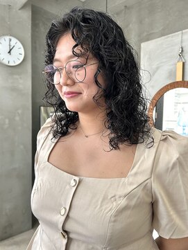 テトヘアー(teto hair) くるくる　スパイラルパーマ　ハード