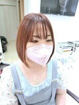 メタ(META) タッセルボブ＋超ダメージ毛髪用＆１７型コラーゲン配合カラー♪