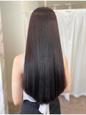 グレージュ　ストレート　トリートメント