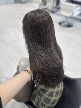 ルクス(Luxs) ブリーチなしで透明感オリーブカラー♪