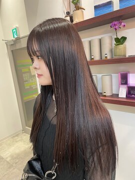 コース(co-th.) メテオカラー艶髪ブラウンカラー×小野ふゆり