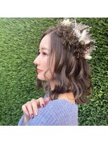 リワーズ 成城学園前(ReWARDs)&nbsp;花冠ハーフアップ