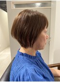 綺麗な顎ラインショートボブ　20代/30代/40代/50代