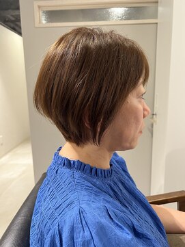 ピアーネ 三宮トアロード店(PIANE) 綺麗な顎ラインショートボブ 20代/30代/40代/50代