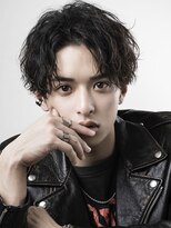 ゴート(GOATO) 波打ちセンターパート ツイストスパイラル 鹿児島メンズ